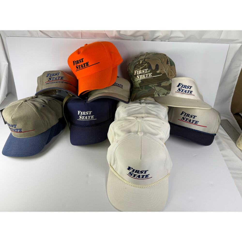 Vintage First State Hat Bundle
